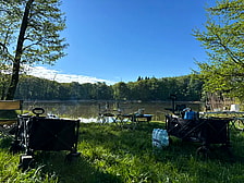 Foto: Posición junto al lago Piaseczno