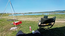 Photo: Ujazd pond shore
