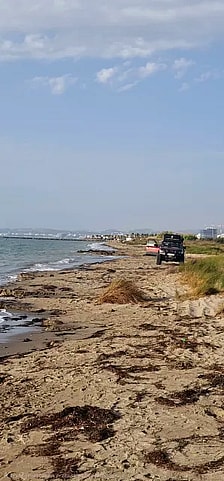 Photo: The beach by Golem on the Adriatic Sea