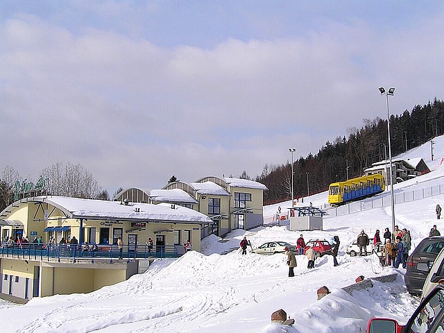 Góra Żar w Międzybrodziu Żywieckim (ośrodek narciarski)