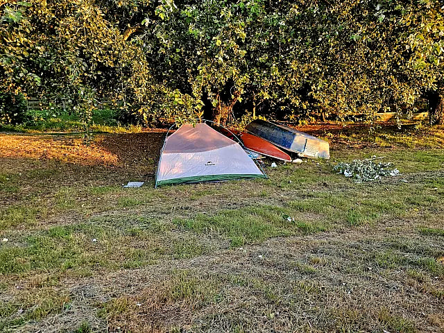 Foto: Brzeg sobre el Oglio en Pieve di Coriano