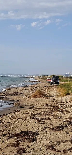Photo: The beach by Golem on the Adriatic Sea