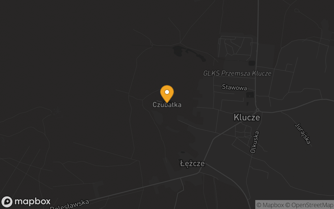 Mapa lokalizacji: Klucze, województwo małopolskie