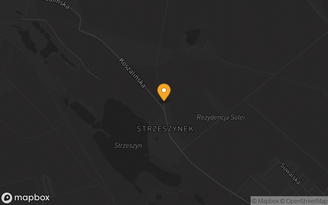 Location map: Camping site by Strzeszynek, Greater Poland Voivodeship