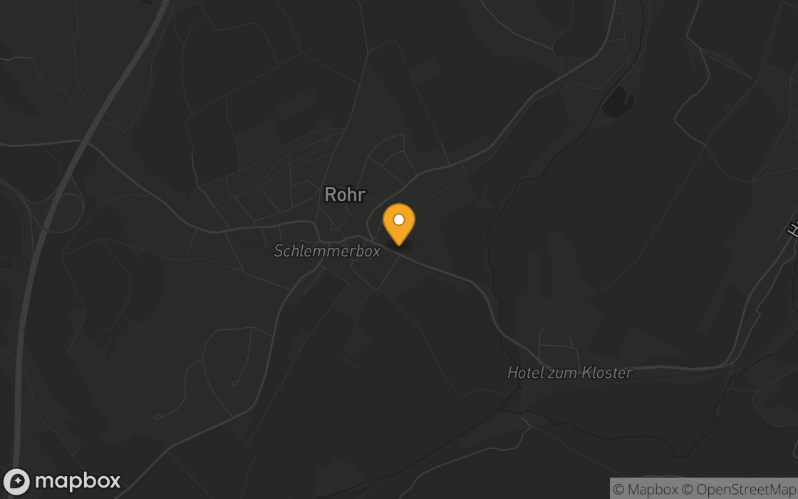 Location map: Skraj Rohr near Meiningen, Thuringia