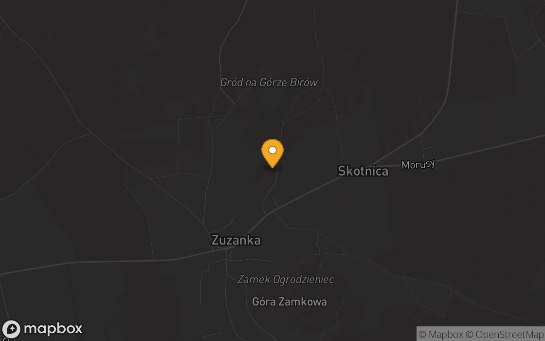 Location map: Field under the Podzamcze Castle, Silesian Voivodeship