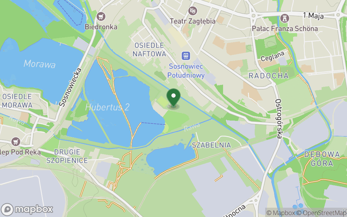 Mapa lokalizacji: Parking przy Mysłowicach Burowiec, województwo śląskie