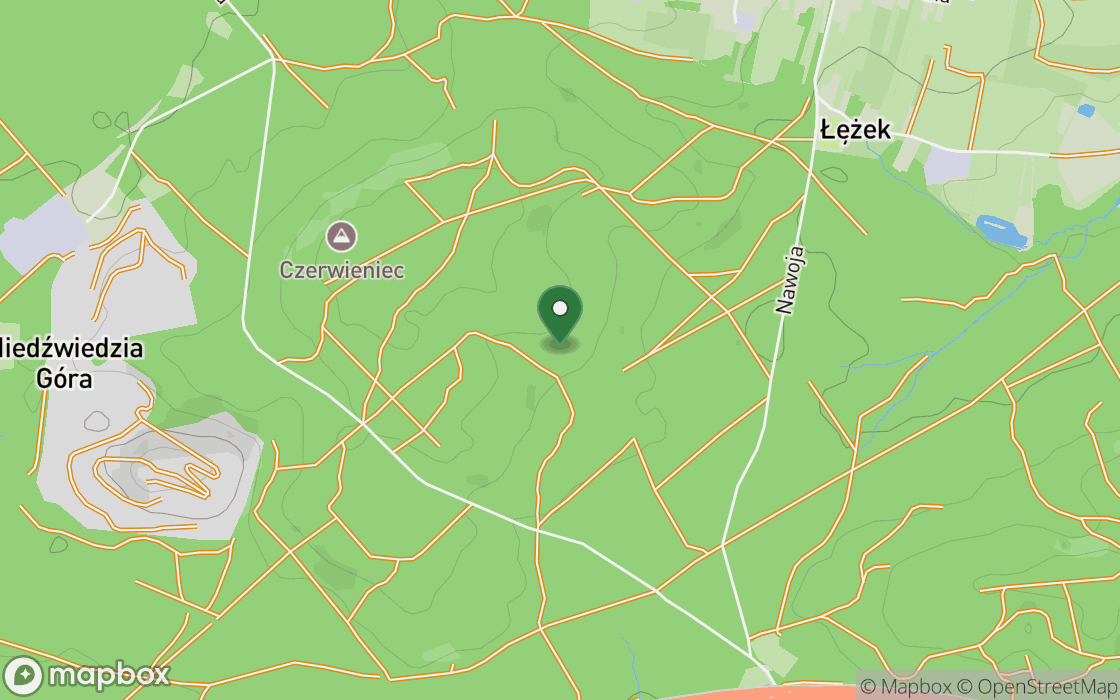 Mapa lokalizacji: Nawojowa Góra, województwo małopolskie