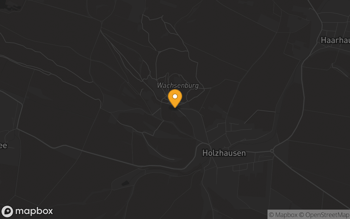 Location map: Parking pod Wachsenburg, Thuringia