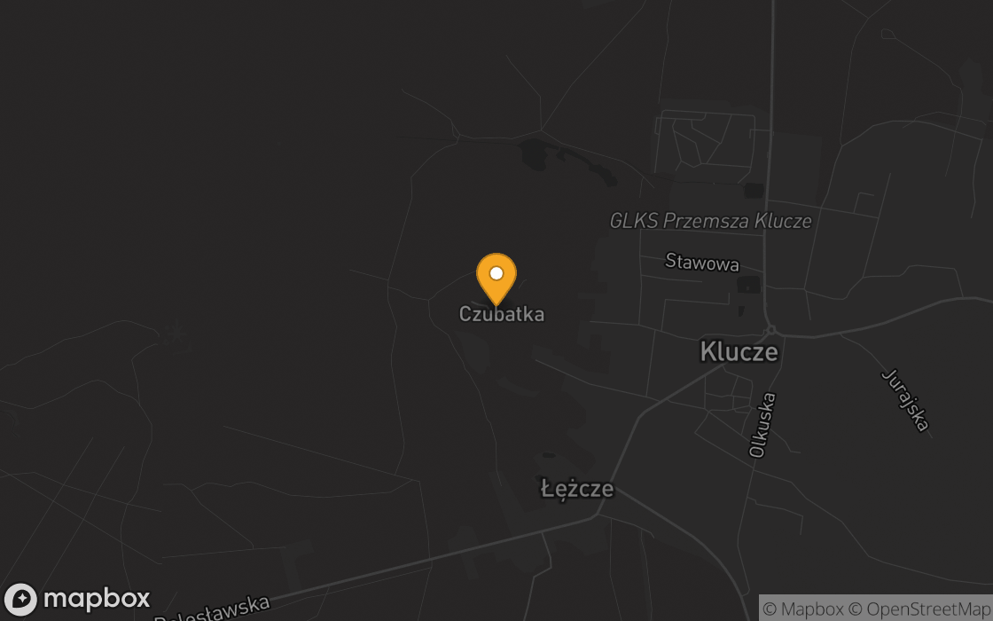 Location map: Crested, Lesser Poland Voivodeship